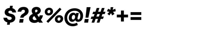 Fold Grotesque Hv Italic Font OTHER CHARS