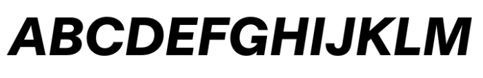 Fold Grotesque Hv Italic Font
