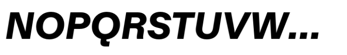 Fold Grotesque Hv Italic Font UPPERCASE