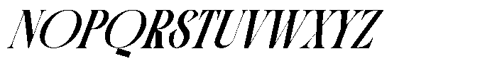 Folden FOLDEN Italic Font UPPERCASE