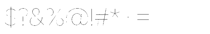 Foliant Sans Air Font OTHER CHARS