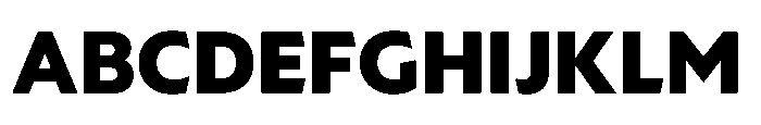 Foliant Sans Black Font UPPERCASE