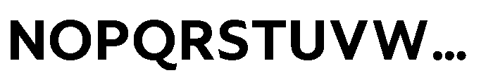 Foliant Sans Bold Font UPPERCASE