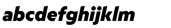Foliant Sans Modern Black Italic FONT