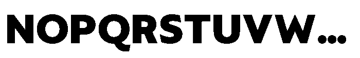 Foliant Sans Modern Black Font UPPERCASE