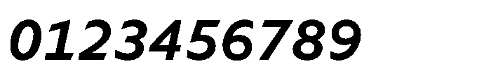 Foliant Sans Modern Bold Italic Font OTHER CHARS