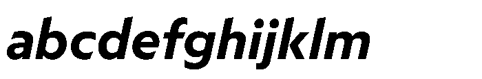 Foliant Sans Modern Bold Italic FONT