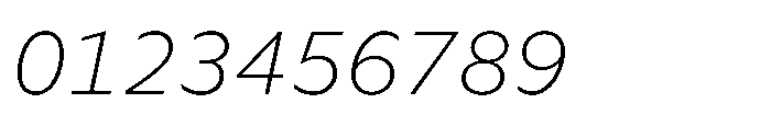 Foliant Sans Modern Light Italic Font OTHER CHARS