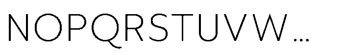 Foliant Sans Modern Light Font UPPERCASE