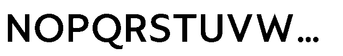 Foliant Sans Modern Medium Font UPPERCASE