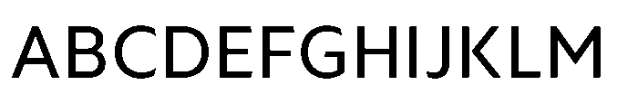 Foliant Sans Modern Regular Font UPPERCASE