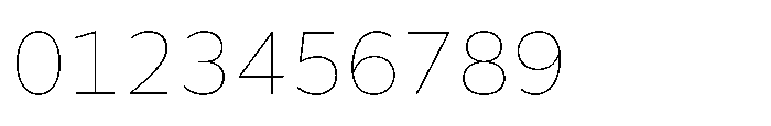 Foliant Sans Modern Thin Font OTHER CHARS