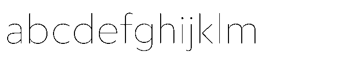 Foliant Sans Modern Thin FONT