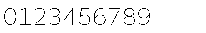 Foliant Sans Modern XLight Font OTHER CHARS