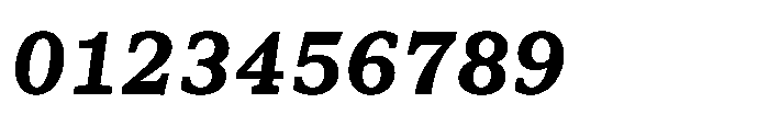Foliant Serif Bold Italic Font OTHER CHARS