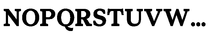 Foliant Serif Bold Font UPPERCASE