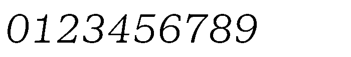 Foliant Serif Book Italic Font OTHER CHARS
