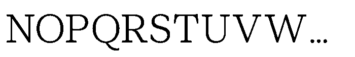 Foliant Serif Book Font UPPERCASE