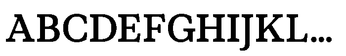 Foliant Serif Medium Font UPPERCASE