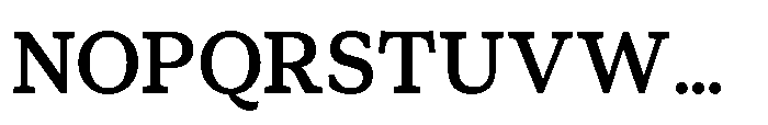 Foliant Serif Medium Font UPPERCASE