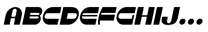 Folk Band JNL Folk Band Oblique JNL Regular Font UPPERCASE