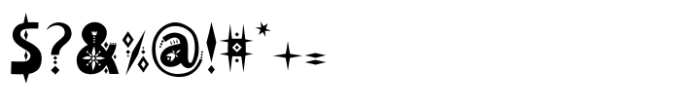 Folk Heritage Regular Font OTHER CHARS