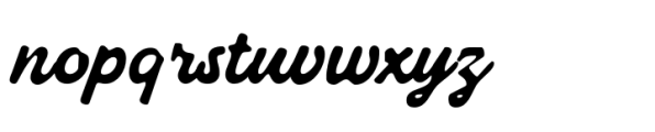 Folkies Vantage Script Font LOWERCASE