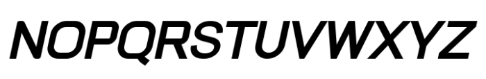 Folkmote Neue Bold Italic Font UPPERCASE