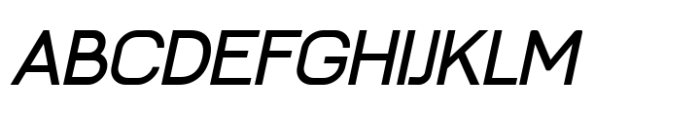 Folkmote Neue Italic Font UPPERCASE