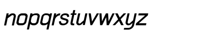 Folkmote Neue Italic Font LOWERCASE
