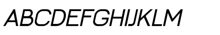 Folkmote Neue Thin Italic Font UPPERCASE