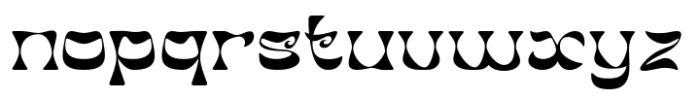 Folonica Regular Font LOWERCASE