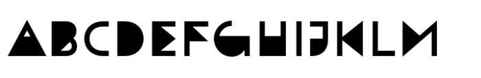 Fomalhaut Bold Solid Font UPPERCASE