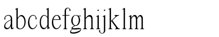 Foncy Regular Font LOWERCASE