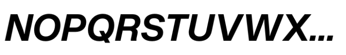 Fonetika Bold Italic Font UPPERCASE