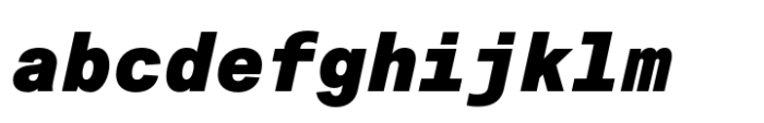 Fonetika Mono Black Italic FONT