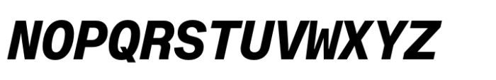Fonetika Mono Extra Bold Italic Font UPPERCASE