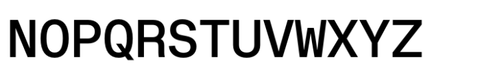 Fonetika Mono Medium Font UPPERCASE