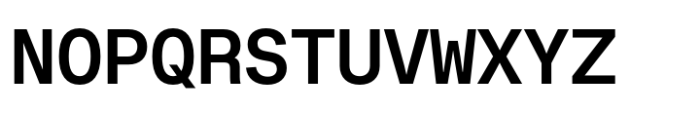 Fonetika Mono Semi Bold Font UPPERCASE