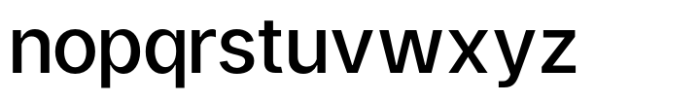 Fontagiou Medium Font LOWERCASE