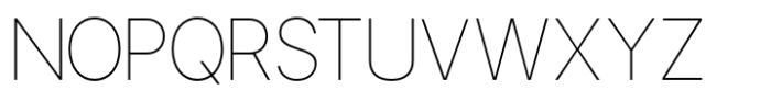 Fontagiou Thin Font UPPERCASE
