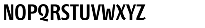 Fontana ND Compressed Semibold Font UPPERCASE