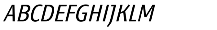 Fontana ND Regular Italic Font UPPERCASE