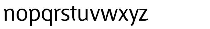 Fontana ND Regular Font LOWERCASE