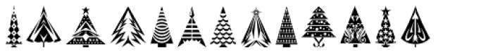 Fontazia Christmas Tree 2 Font LOWERCASE