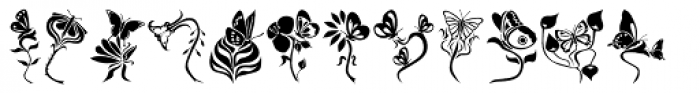 Fontazia Papilio Font LOWERCASE