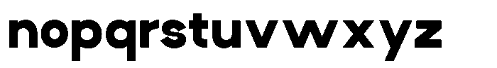 Fonteira Font LOWERCASE