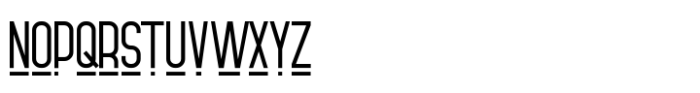 Fontena Regular Font LOWERCASE