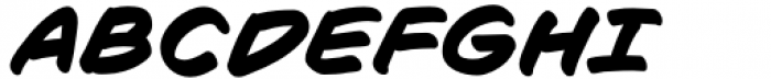 Fontropolis Bold Italic Font LOWERCASE