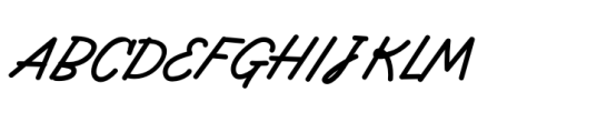 Fontryl Regular Font UPPERCASE